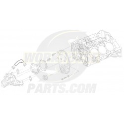 10242185  -  Hose - Water Pump Inlet (Bypass) 